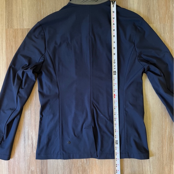 Men's lululemon Navy Jacket sport blazer size small - Picture 10 of 12